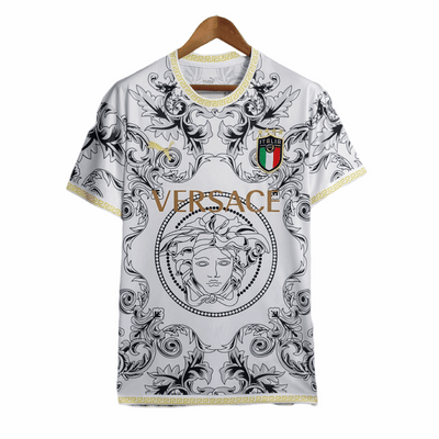 MAILLOT ITALIE CONCEPT EDITION VERSACE BLANC 2023/2024