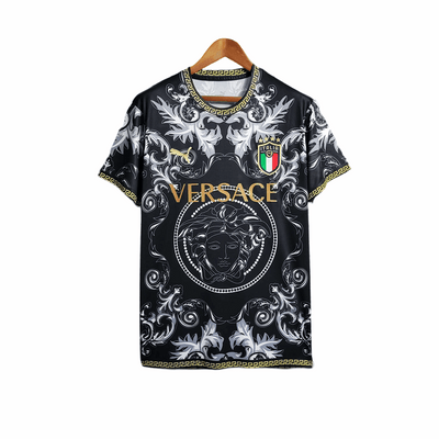MAILLOT ITALIE CONCEPT EDITION VERSACE NOIR 2023/2024