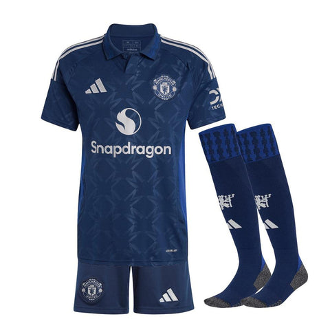 Manchester United Away Kids Kit 2024/2025