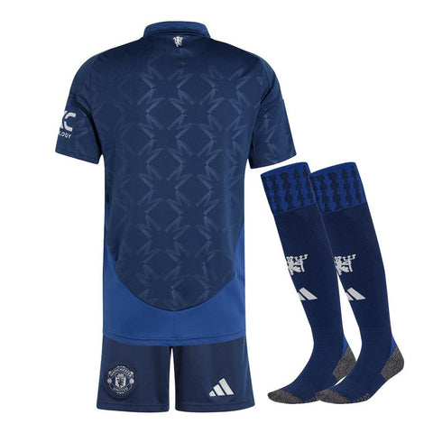 Manchester United Away Kids Kit 2024/2025