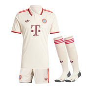 Bayern München Drittes 2024/2025 Kinder-Trikot